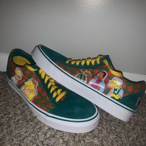 Vans simpsons old skool limited edition size 10.5